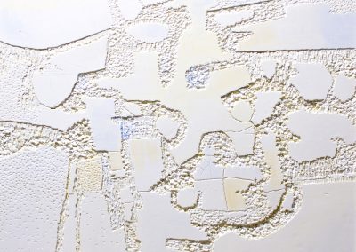 2017 Non solo Bianco cm.60x60 tecnica mista su polystyrene