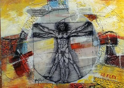 2019 Uomo-Vitruviano-cm.495x55-mixed-media-on-polystsrene